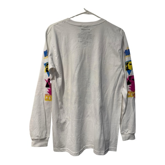 WHAM! Graphic Long Sleeve T-Shirt Band Tee Size M Cotton - Picture 2 of 8